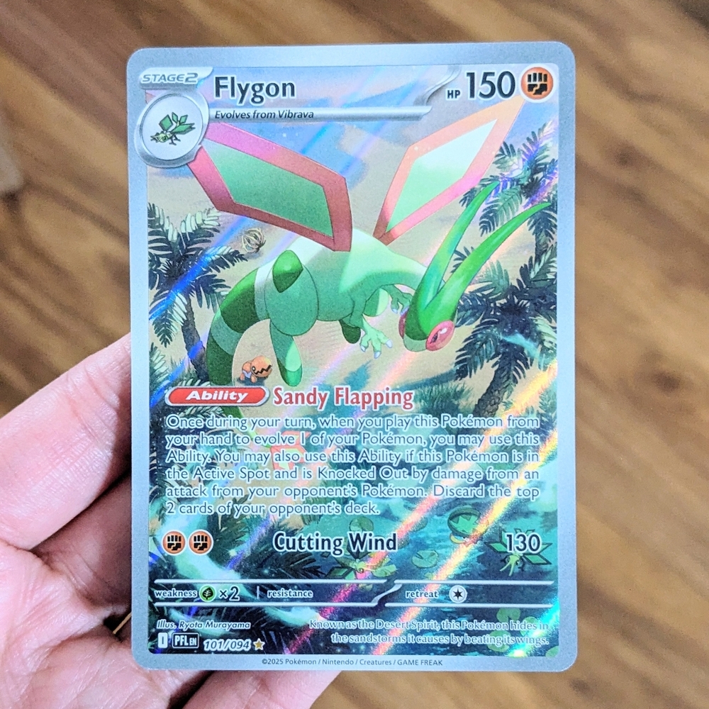 Pokemon Flygon Phantasmal Flames Pokemon Card - Illustration Rare 101/94 🔥